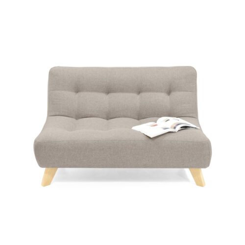 Sofa Navara 2 Puestos 121x80x82 En Tela + Entrega Rapida