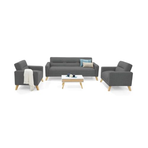 Set de Sala Sion con 2 Poltronas y Mesa