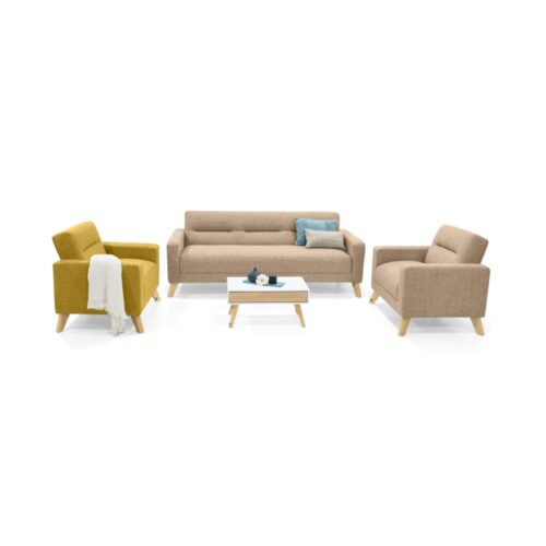 Set de Sala Sion con 2 Poltronas