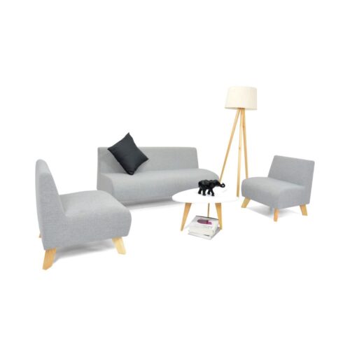 Set de Sala Oslo con 2 Poltronas