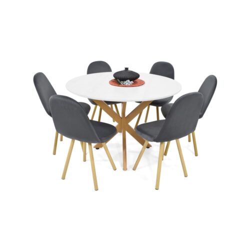 Set de Comedor Luxor 6P con Sillas Matiz