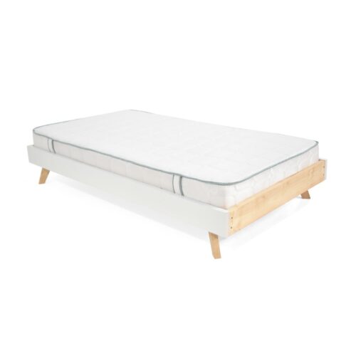 Set de Dormitorio Infantil Base cama Cincinnati con Colchón
