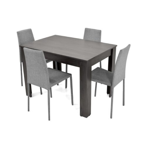 Set de Comedor Voru 4P con Sillas Lyon
