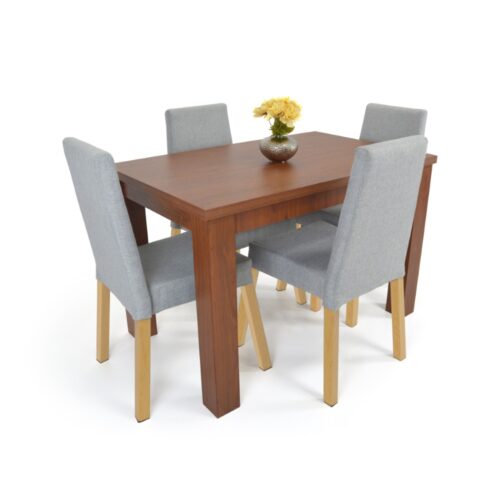 Set de Comedor Merida 4 Puestos con Sillas Viena