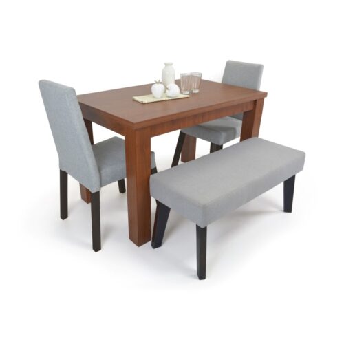 Set de Comedor Merida 4P con Sillas y Butaco Viena