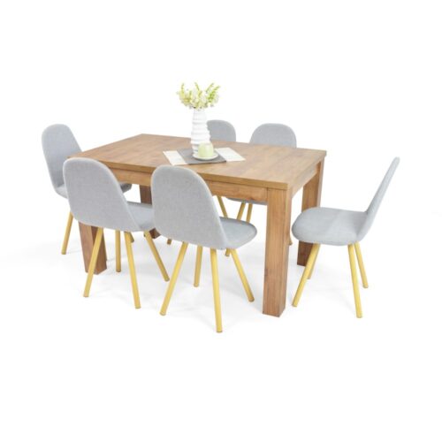 Set de Comedor Merida 6P con Sillas Matiz