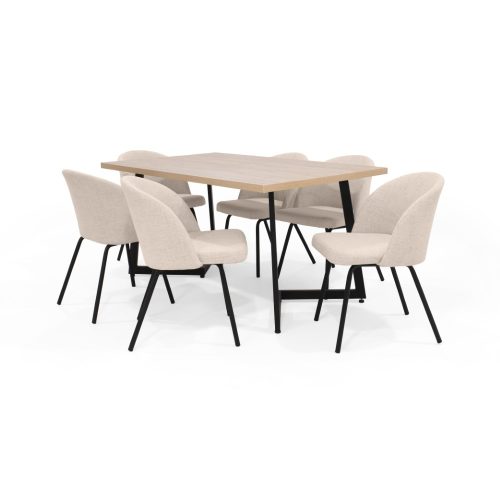 Set de Comedor Rio 6P con Sillas Osaka