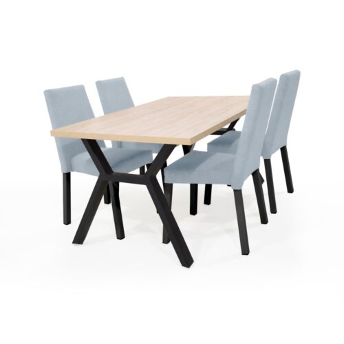 Set de Comedor Miura 4 Puestas con Sillas Viena