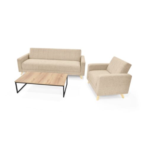 Set de Sala Dominic con Mesa Damasco L