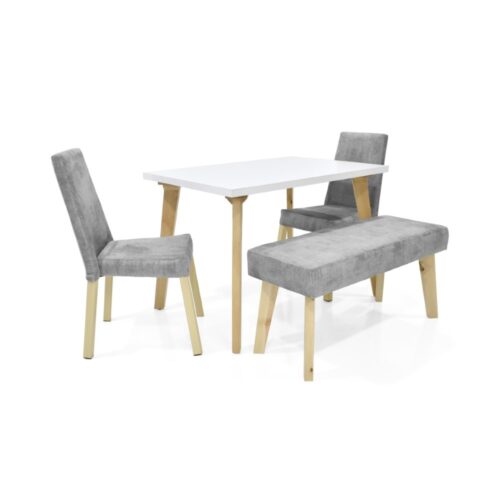 Set de Comedor Lugo Matiz 4P 110x76x76 con Butaco Viena