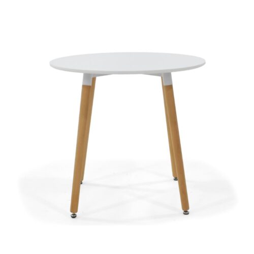 Mesa de Comedor Redonda Banfield 80 cm x 74 cm Blanco