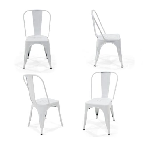 Set de 4 Sillas de Comedor Derek Metalicas