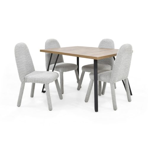 Set de Comedor Forest con 4 Sillas Mollen