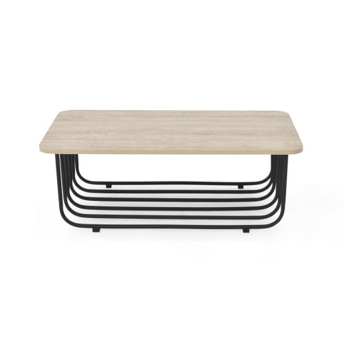 Mesa de Centro Lema 80x47x28 cm Diseño Contemporaneo