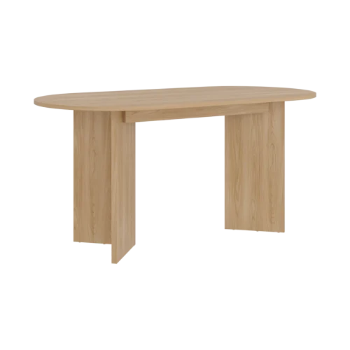 Mesa de Comedor Ted 156x80x74,6 RTA + Envio Gratis