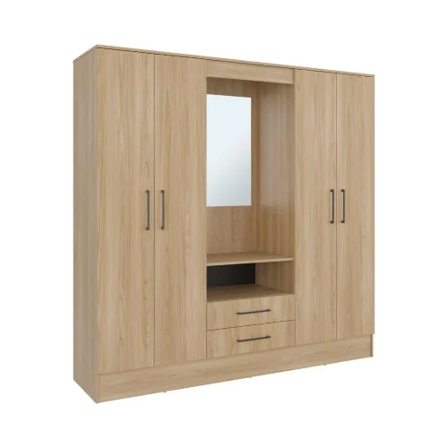 Closet Barmine 2 Cajones 180x46x180 cm RTA + Envio Gratis
