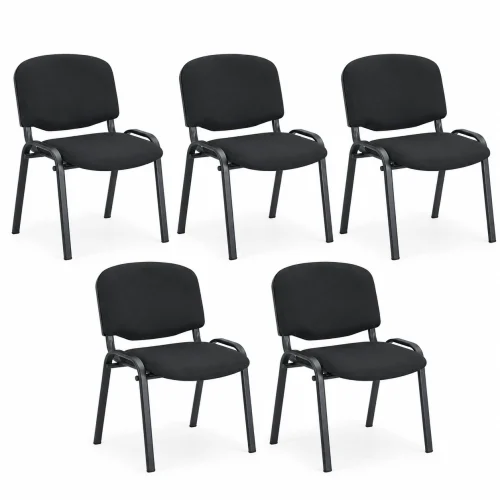 Set x5 Sillas Interlocutoras Nexus Sin Brazo (BM-1105) 54x59x77 RTA + Envio Gratis