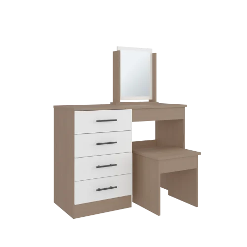 Mueble Tocador Kaia 100x42x126 cm RTA+ Envio Gratis